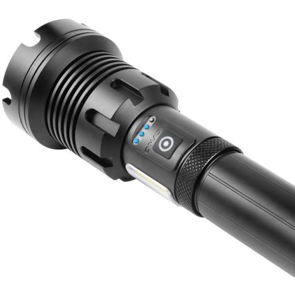 LED Акумулаторно алуминиево фенерче с функция външна батерия LED/4400 mAh 2200 lm IP44