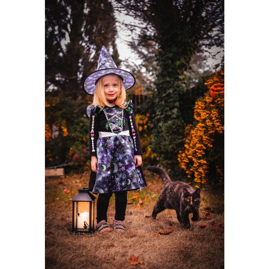 LED Декорация HALLOWEEN LED/3xAAA/топло бял фенер