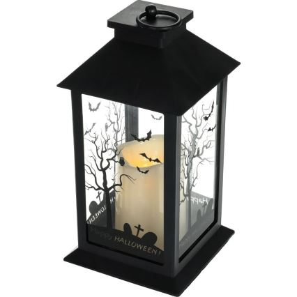 LED Декорация HALLOWEEN LED/3xAAA/топло бял фенер