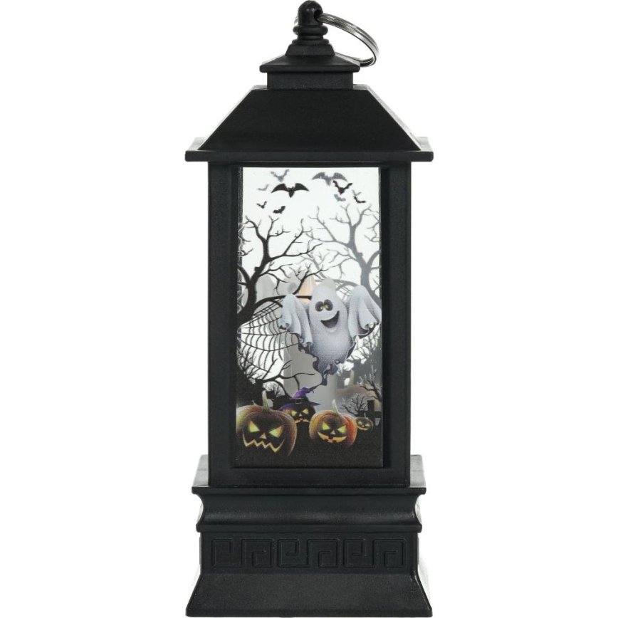 LED Декорация HALLOWEEN LED/3xAAA/топло бял фенер с тикви