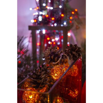 LED Декоративни лампички 10xLED/2xAA топло бели