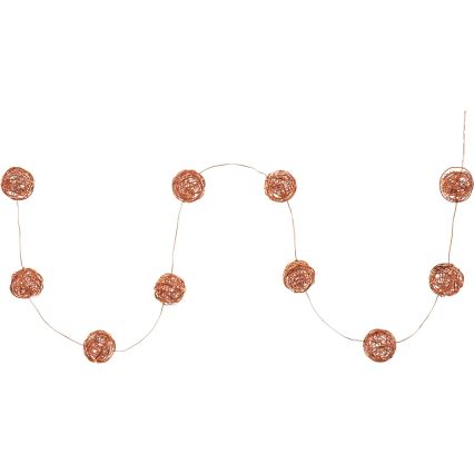 LED Декоративни лампички 10xLED/2xAA топло бели