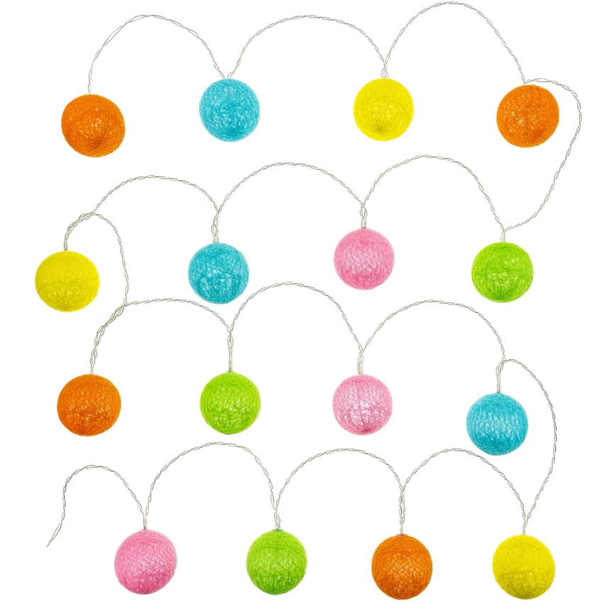 LED Декоративни лампички 16xLED/2xAA 3,3м топло бели