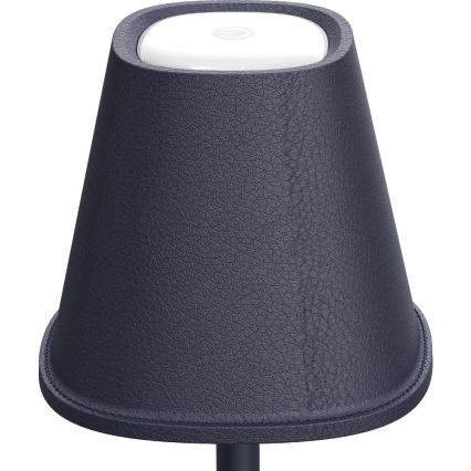 LED Димируема акумулаторна настолна лампа LED/3W/1800 mAh тъмносин