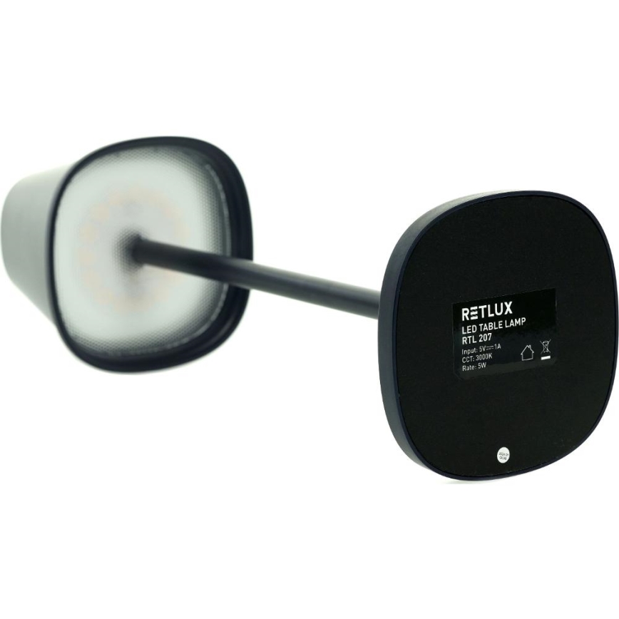 LED Димируема акумулаторна настолна лампа LED/3W/1800 mAh тъмносин