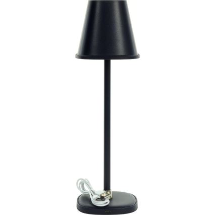 LED Димируема акумулаторна настолна лампа LED/3W/1800 mAh тъмносин