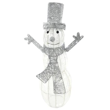 LED Екстериорна Коледна декорация LED/3,6W/230V/студено бяло 75 см IP44 снежен човек