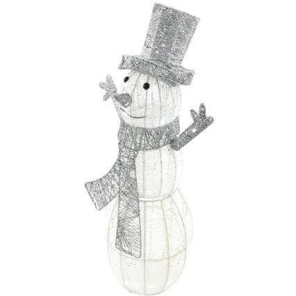 LED Екстериорна Коледна декорация LED/3,6W/230V/студено бяло 75 см IP44 снежен човек