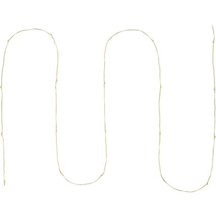 LED гирлянд 20xLED/2xAA 2,3m топла бяла светлина