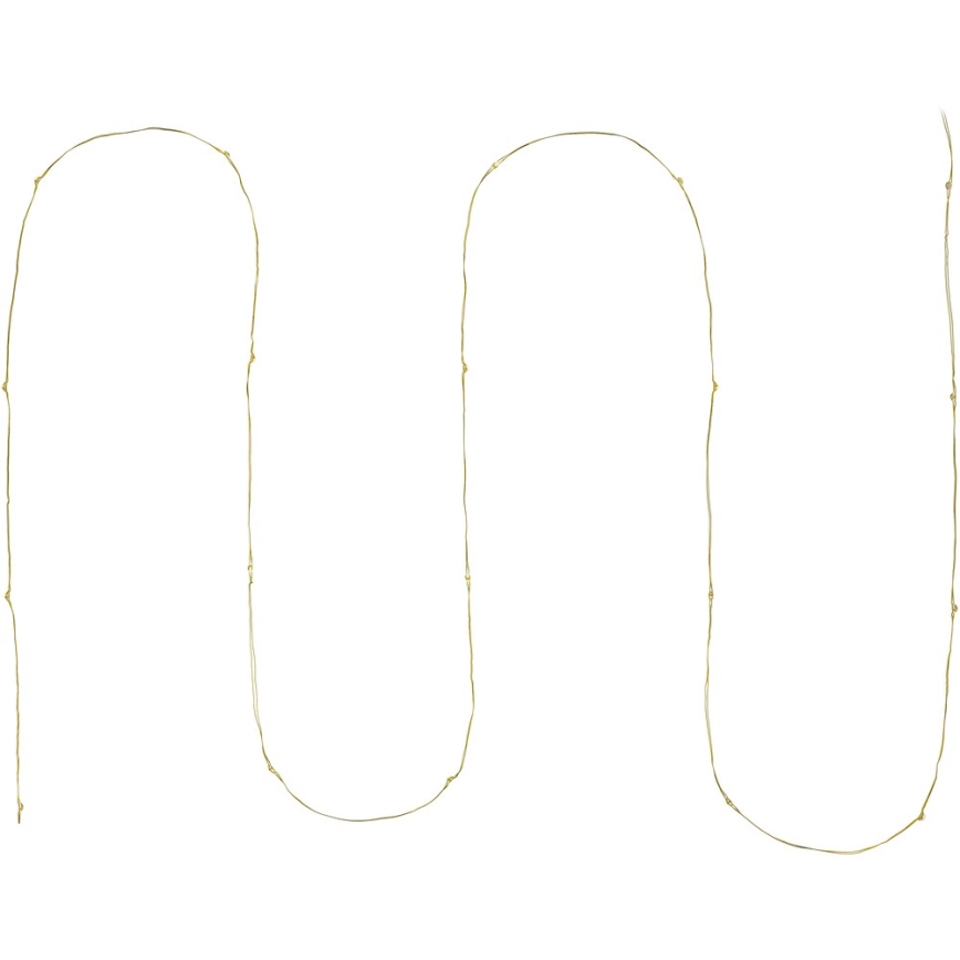 LED гирлянд 20xLED/2xAA 2,3m топла бяла светлина