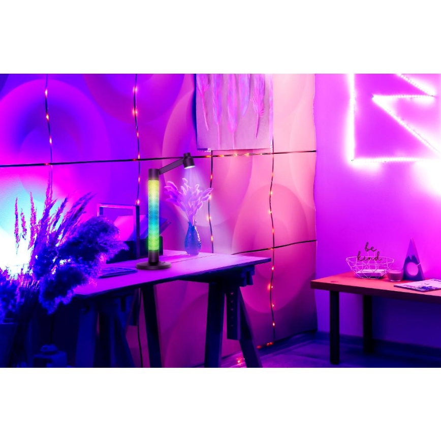 LED RGBW Димируема настолна лампа LED/10W/5V 2700-6000K Wi-Fi Tuya + дистанционно управление