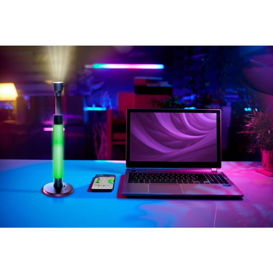 LED RGBW Димируема настолна лампа LED/10W/5V 2700-6000K Wi-Fi Tuya + дистанционно управление