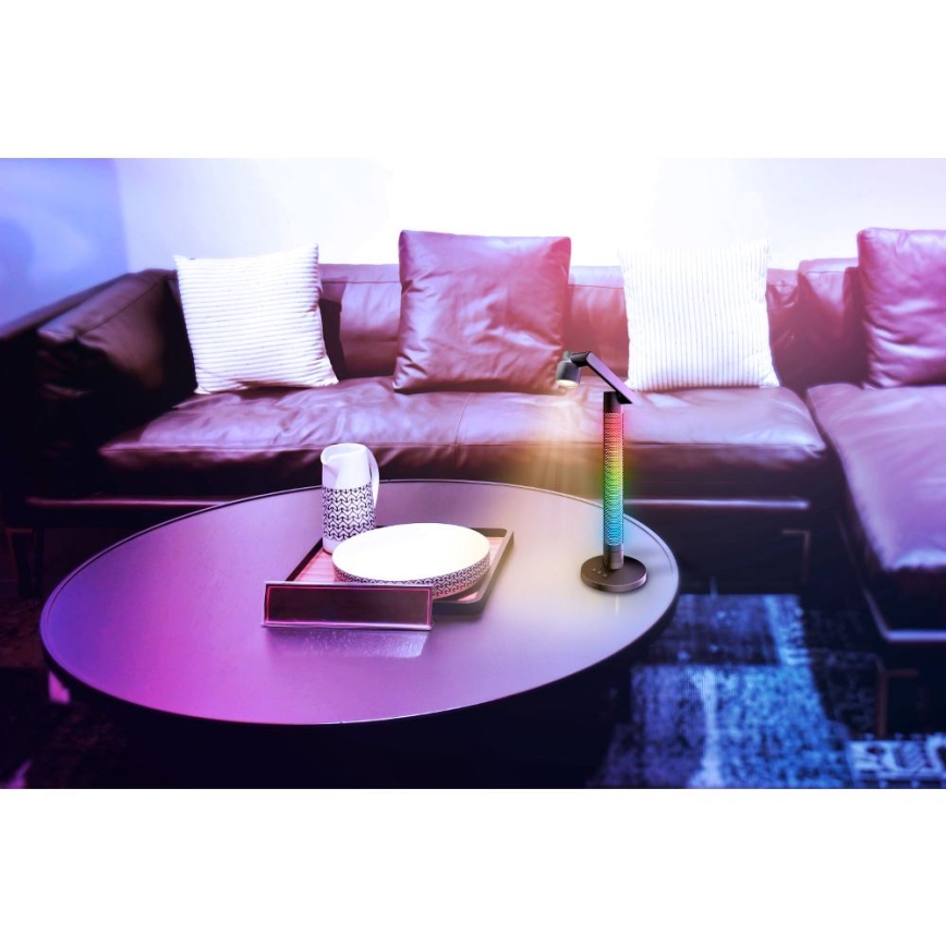 LED RGBW Димируема настолна лампа LED/10W/5V 2700-6000K Wi-Fi Tuya + дистанционно управление
