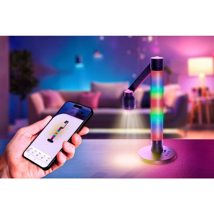 LED RGBW Димируема настолна лампа LED/10W/5V 2700-6000K Wi-Fi Tuya + дистанционно управление