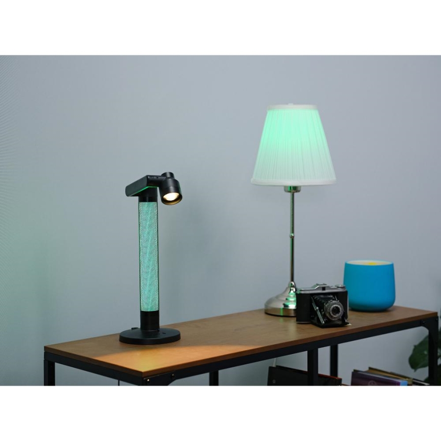 LED RGBW Димируема настолна лампа LED/10W/5V 2700-6000K Wi-Fi Tuya + дистанционно управление