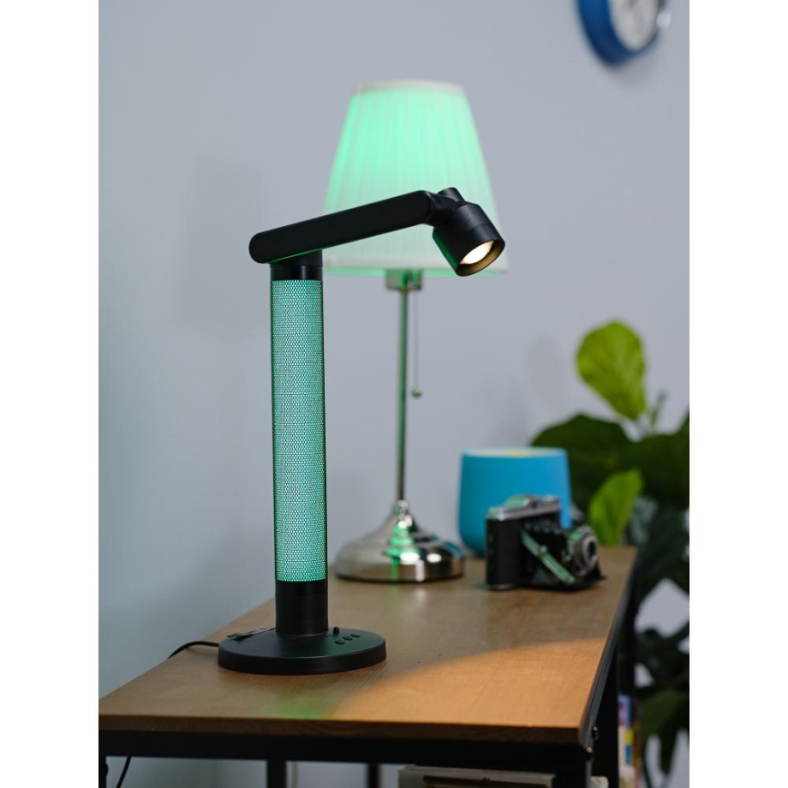 LED RGBW Димируема настолна лампа LED/10W/5V 2700-6000K Wi-Fi Tuya + дистанционно управление