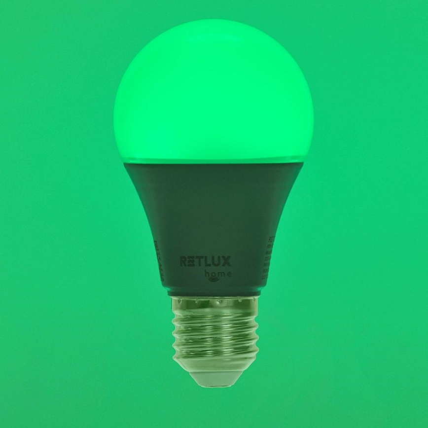 LED RGBW Димируема крушка A60 E27/9W/230V 2700-6500K Wi-Fi Tuya