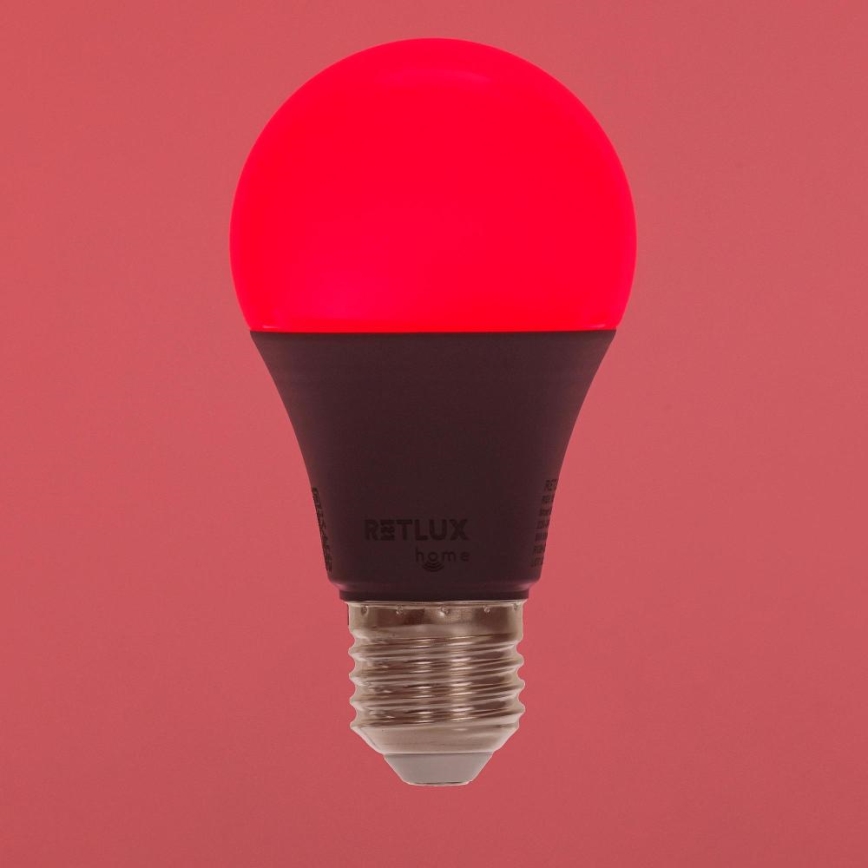 LED RGBW Димируема крушка A60 E27/9W/230V 2700-6500K Wi-Fi Tuya