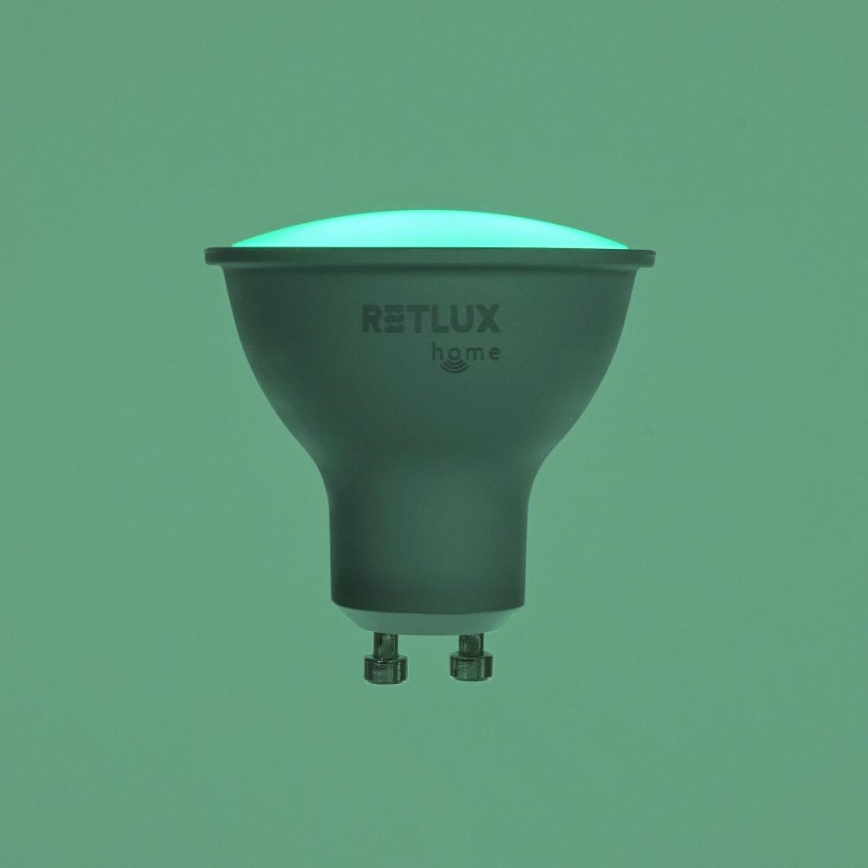 LED RGBW Димируема крушка MR16 GU10/4,5W/230V 2700-6500K Wi-Fi Tuya