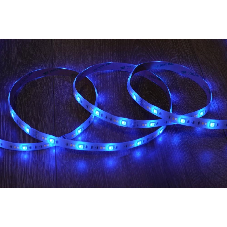 LED RGBW Интелигентен димируема лента 5m LED/230V 2700-6500K Wi-Fi Tuya + дистанционно управление