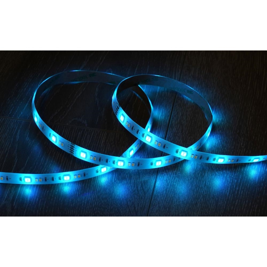 LED RGBW Интелигентен димируема лента 5m LED/230V 2700-6500K Wi-Fi Tuya + дистанционно управление