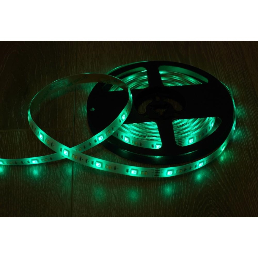 LED RGBW Интелигентен димируема лента 5m LED/230V 2700-6500K Wi-Fi Tuya + дистанционно управление