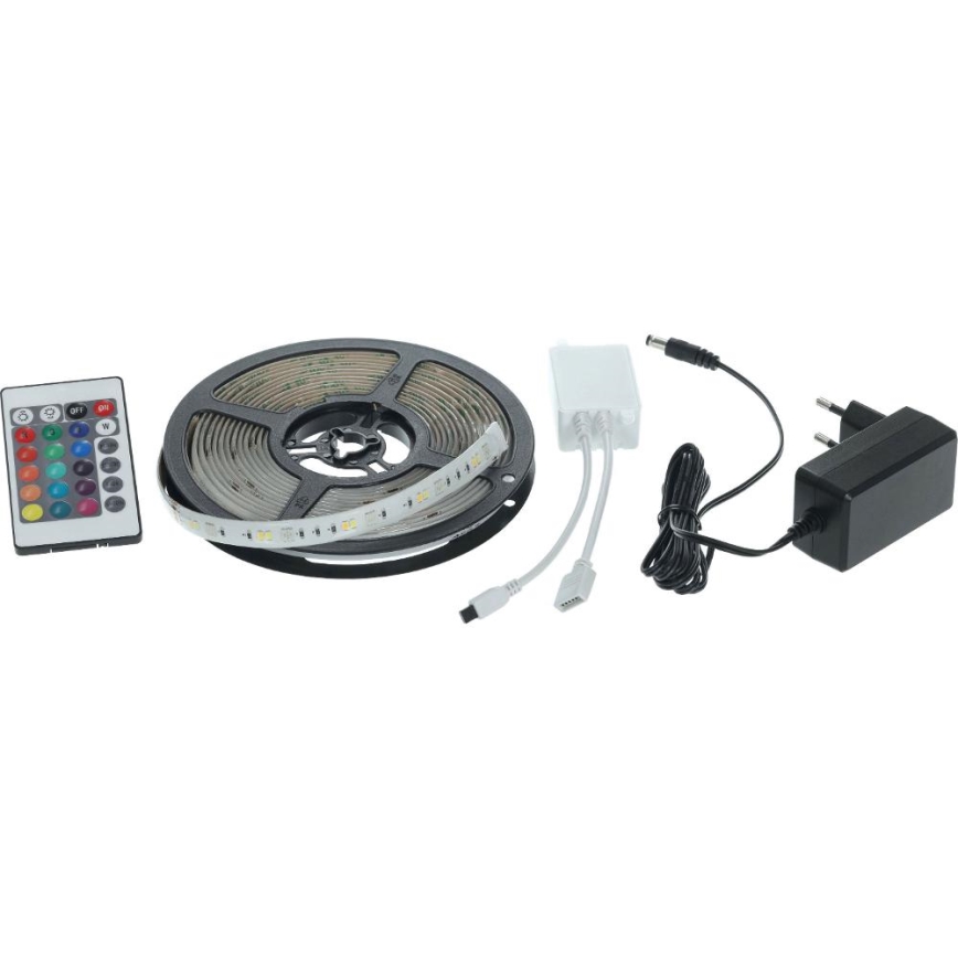LED RGBW Интелигентен димируема лента 5m LED/230V 2700-6500K Wi-Fi Tuya + дистанционно управление