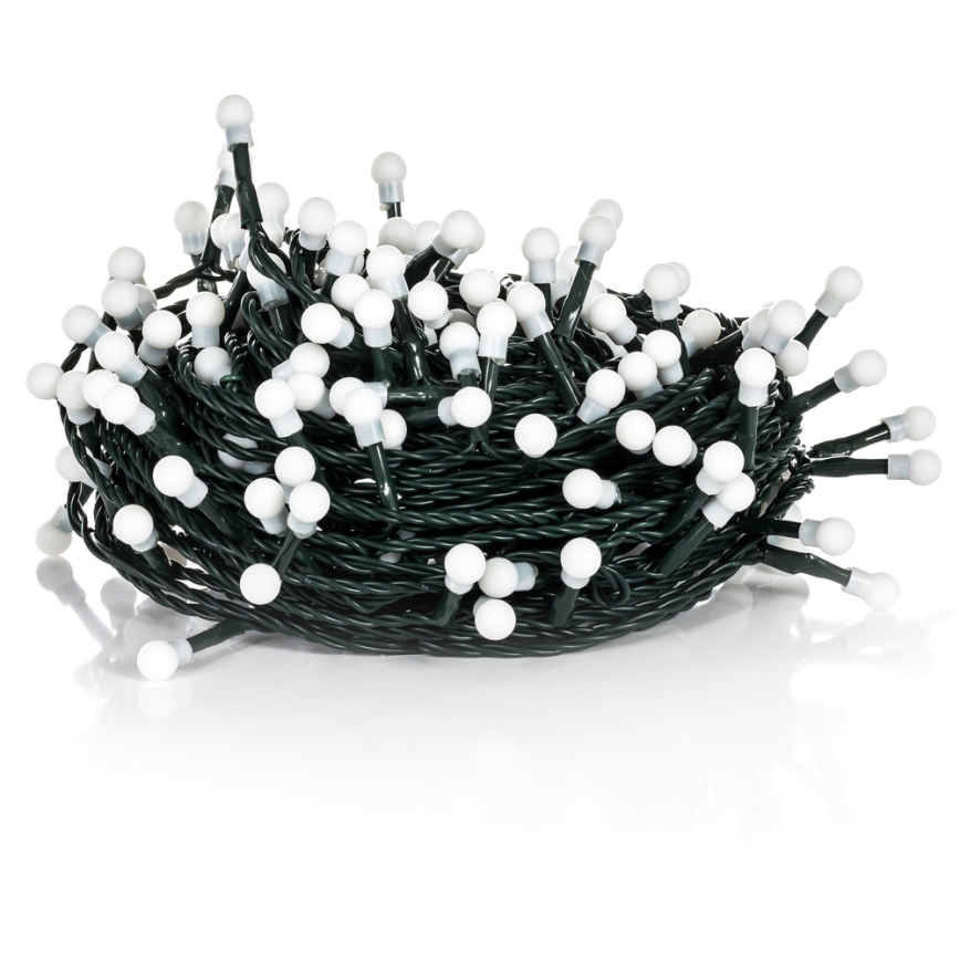 LED външна гирлянда 100xLED/8 функции, 15 m, IP44, топла бяла