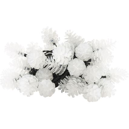 LED външна коледна гирлянда 40xLED/15m IP44 топла бяла