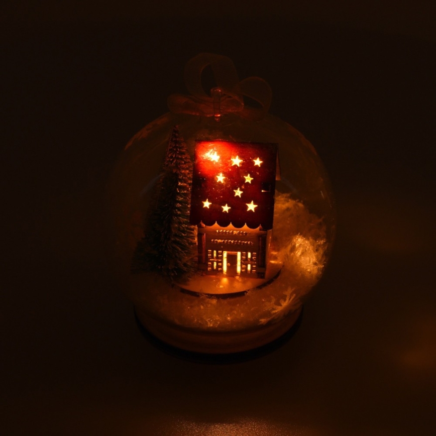 LED Коледна декорация 1xLED/3xLR44 топло бяло