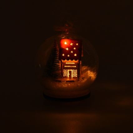 LED Коледна декорация 1xLED/3xLR44 топло бяло
