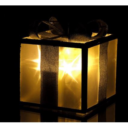 LED Коледна декорация LED/2xAA 15 см подарък