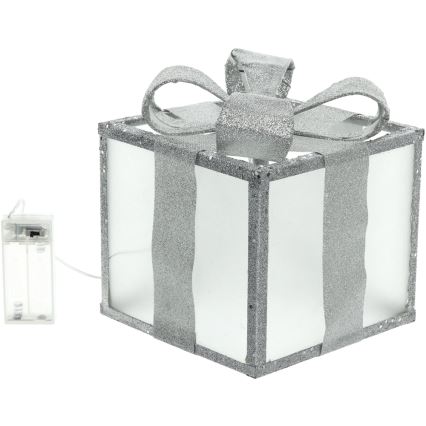 LED Коледна декорация LED/2xAA 15 см подарък