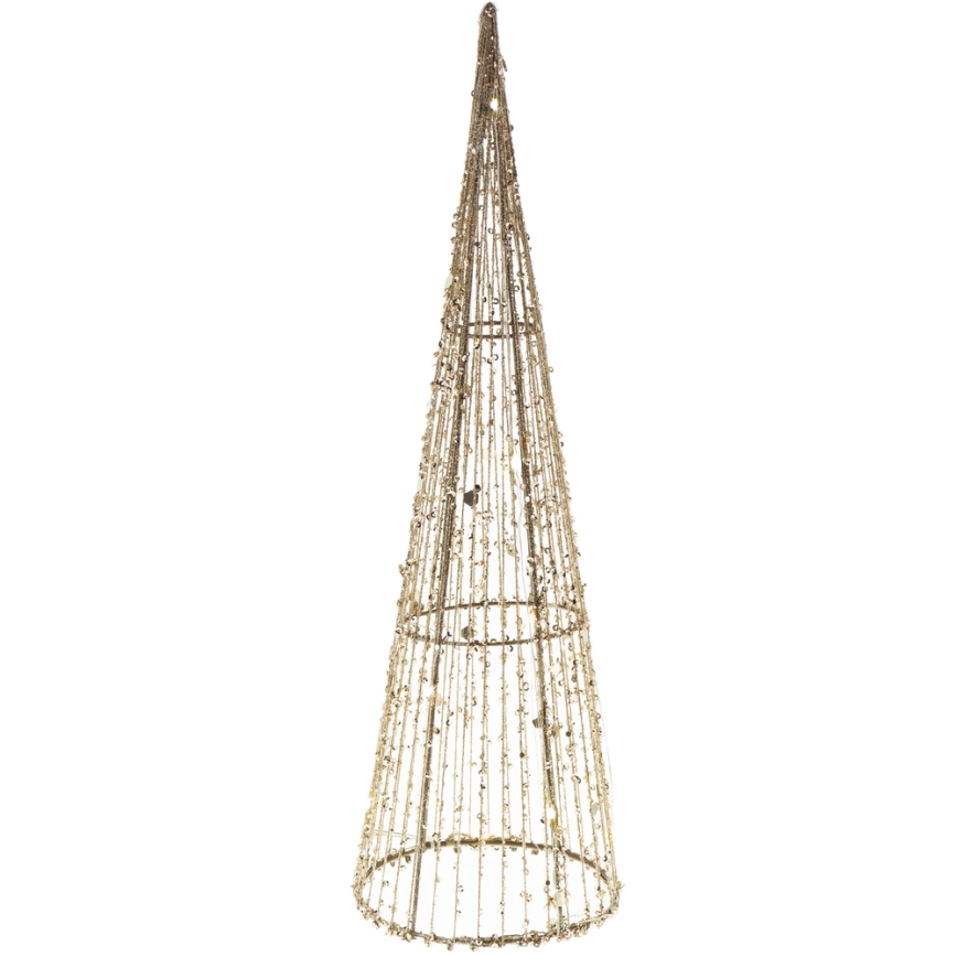 LED Коледна декорация LED/2xAA 40 см конус