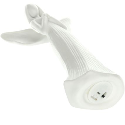 LED Коледна декорация LED/2xLR44/топло бял ангел