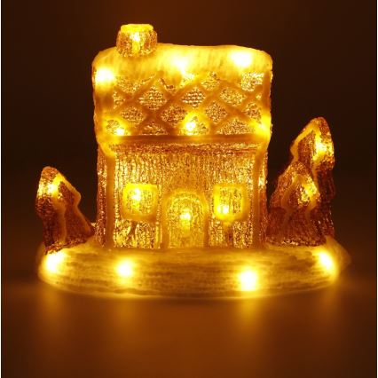 LED Коледна декорация LED/3xAA топло бяла