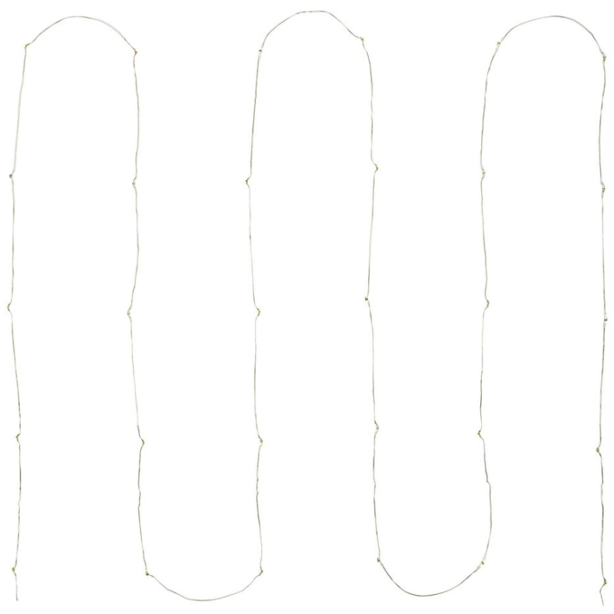 LED Коледни лампички 30xLED/2xAA 3,3м многоцветни