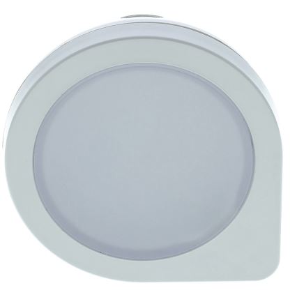 LED Контакт с ориентировъчна светлина със сензор LED/0,4W/230V 3000K бял