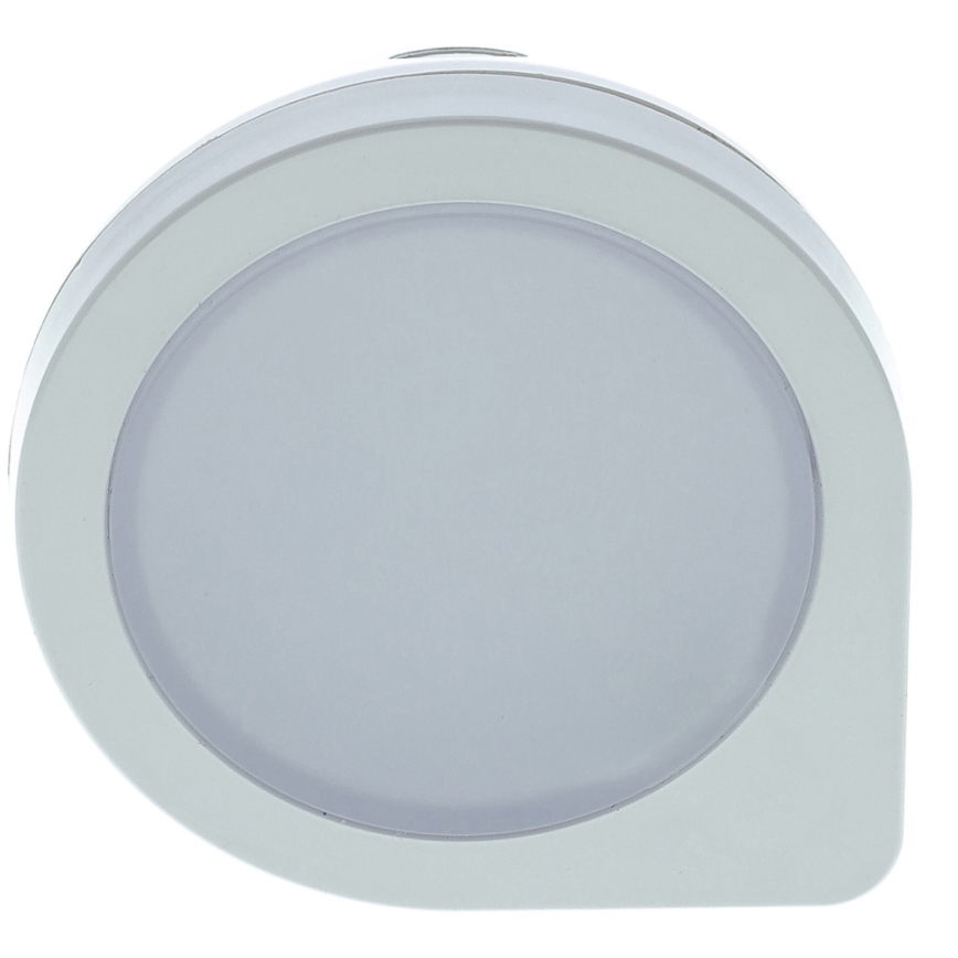 LED Контакт с ориентировъчна светлина със сензор LED/0,4W/230V 3000K бял