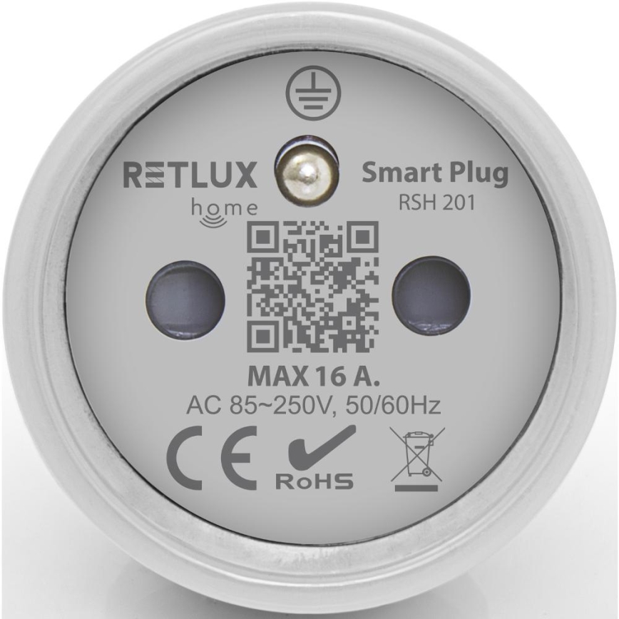 Смарт щепсел 3680W/230V/Тип E/16A Wi-Fi Tuya