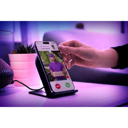 Видео звънец за врата със сензор за движение 5MPx 1440p 5200 mAh Wi-Fi IP65 антрацит
