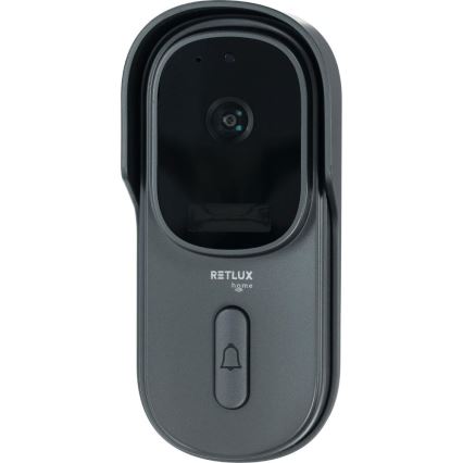 Видеодомофон с 5MPx сензор за движение 1440p 5200 mAh Wi-Fi IP65 антрацит
