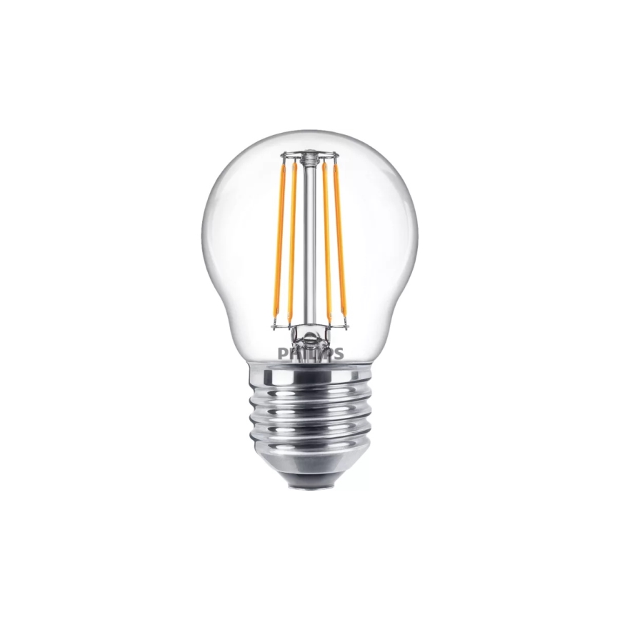 Ретро LED крушка Philips P45 E27/4,3W/230V 2700K