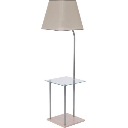 Резервен абажур за лампион EMMA E27 34,5x39,5 см кафяв