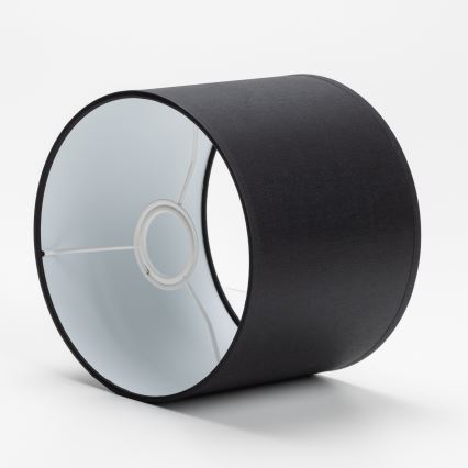 Резервен абажур за настолна лампа и стенна лампа DEVA E27 16x20 см черен