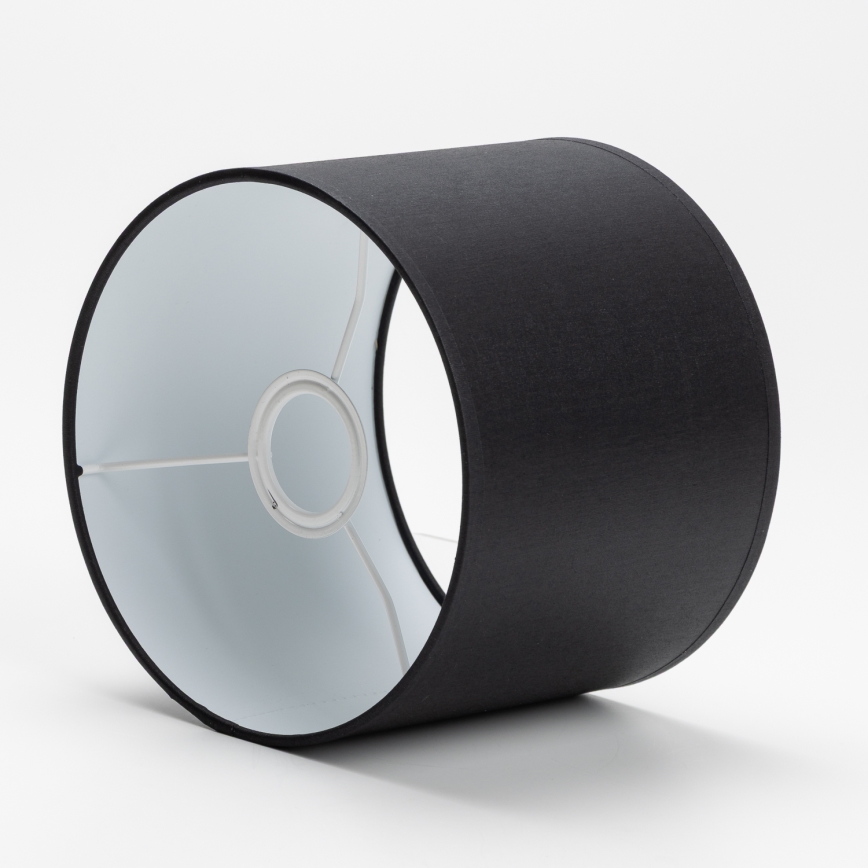 Резервен абажур за настолна лампа и стенна лампа DEVA E27 16x20 см черен