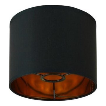 Резервен абажур за настолна лампа WALEC 16x20 см черен