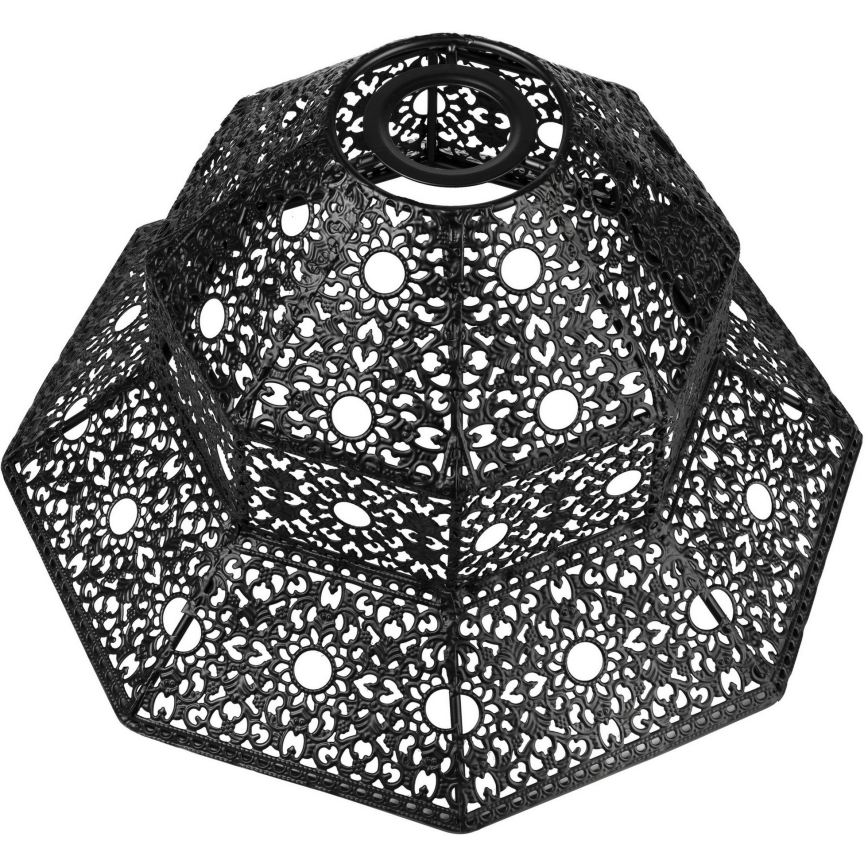 Резервен абажур за полилей SAMIRA E27, диаметър 33 см, черен