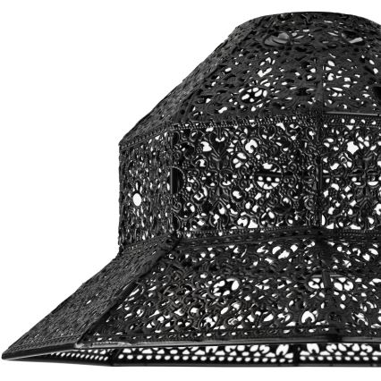 Резервен абажур за полилей SAMIRA E27, диаметър 33 см, черен