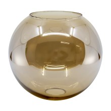Резервен стъклен абажур E27 Ø 20 см бежов